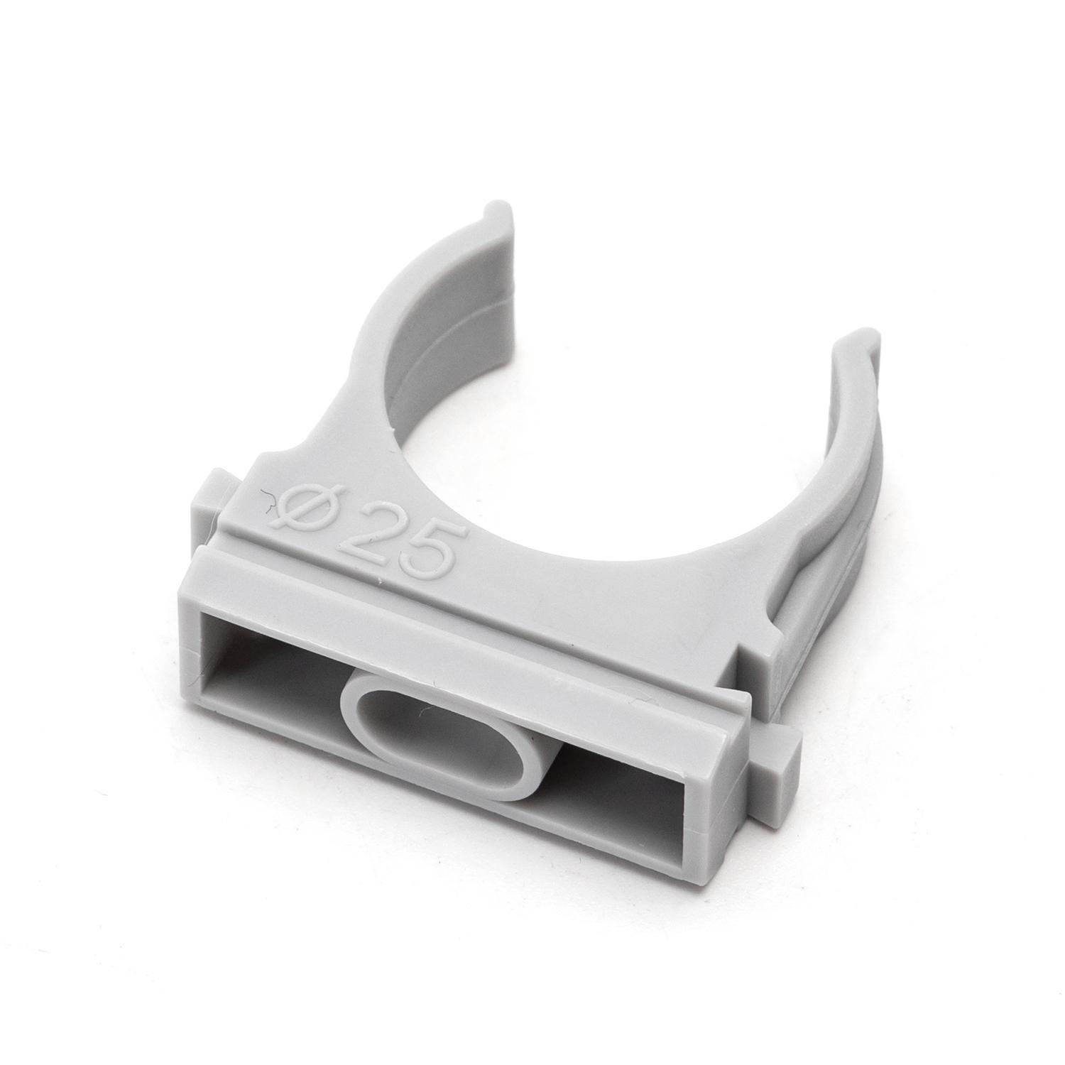 U-shaped PVC pipe clamp, Φ 25mm