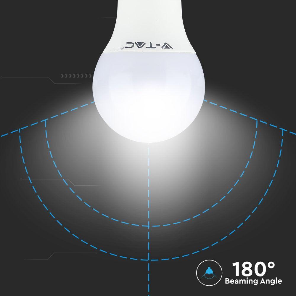 5.5W P45 Żarówka LED, Barwa:2700K, Trzonek:E14 ,CRI>95, VTAC, SKU 7488