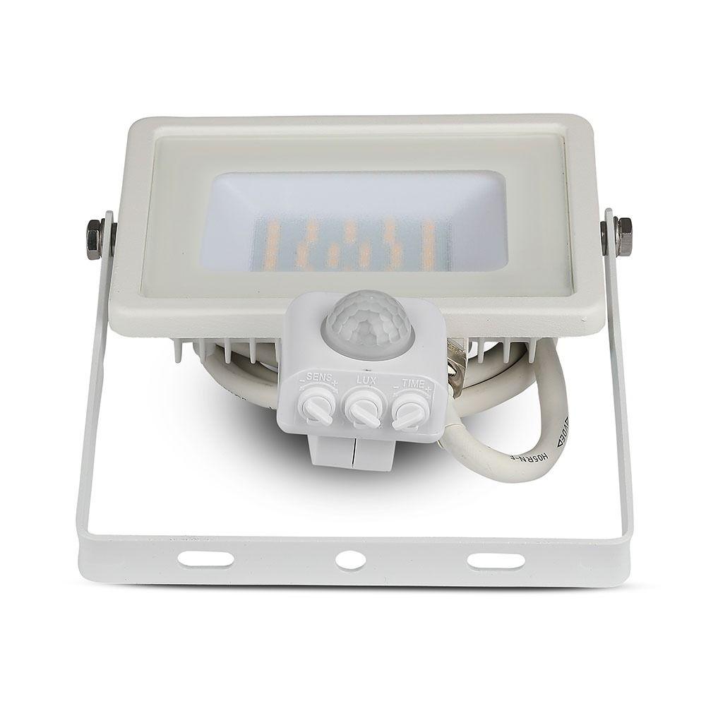 VT-30-S 30W SMD PIR SENSOR FLOODLIGHT SAMSUNG CHIP 3000K WHITE BODY