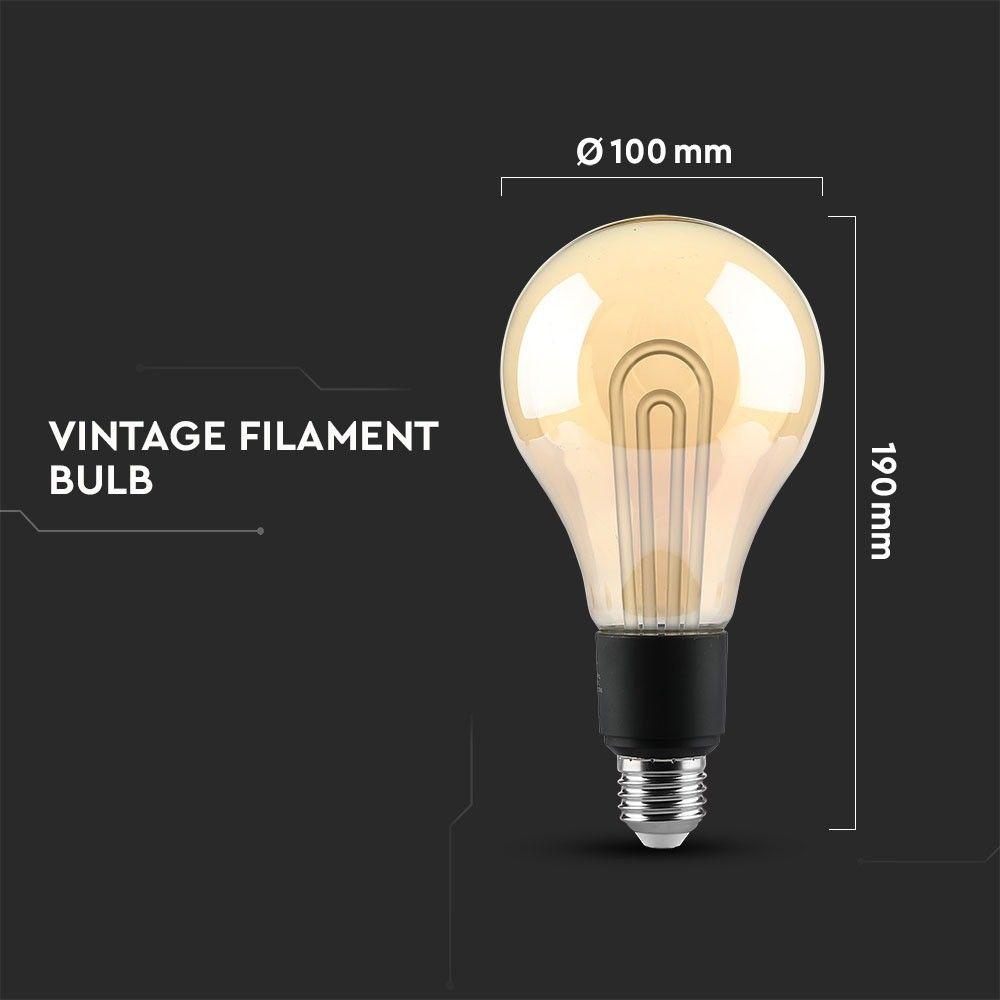 VT-2235 5W G100 VINTAGE LED FILAMENT BULB 2200K E27