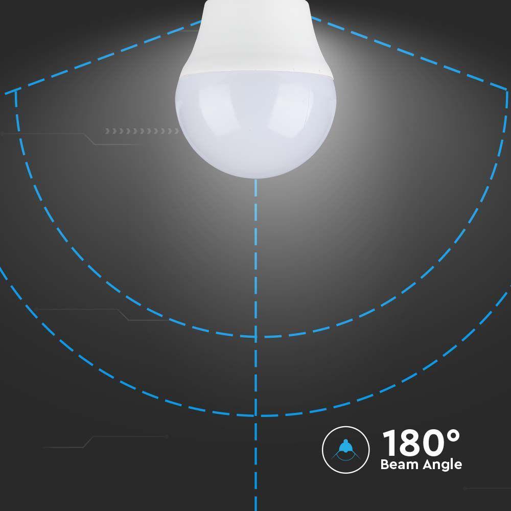 VT-290 6.5W G45 PLASTIC BULB SAMSUNG CHIP 4000K E27