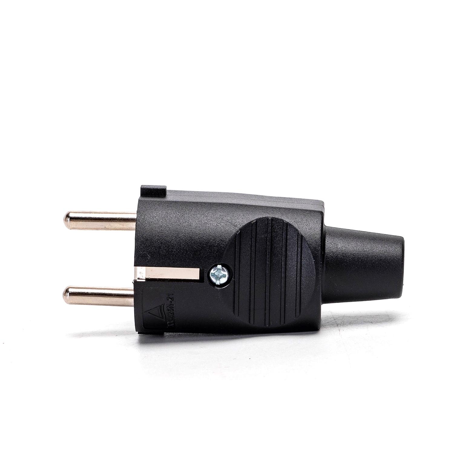 Plugs 16A 250V~ Black