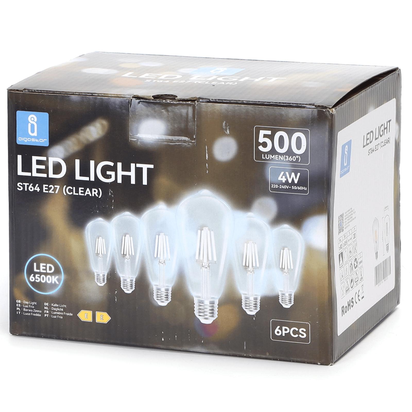 LED filament lamp ST64