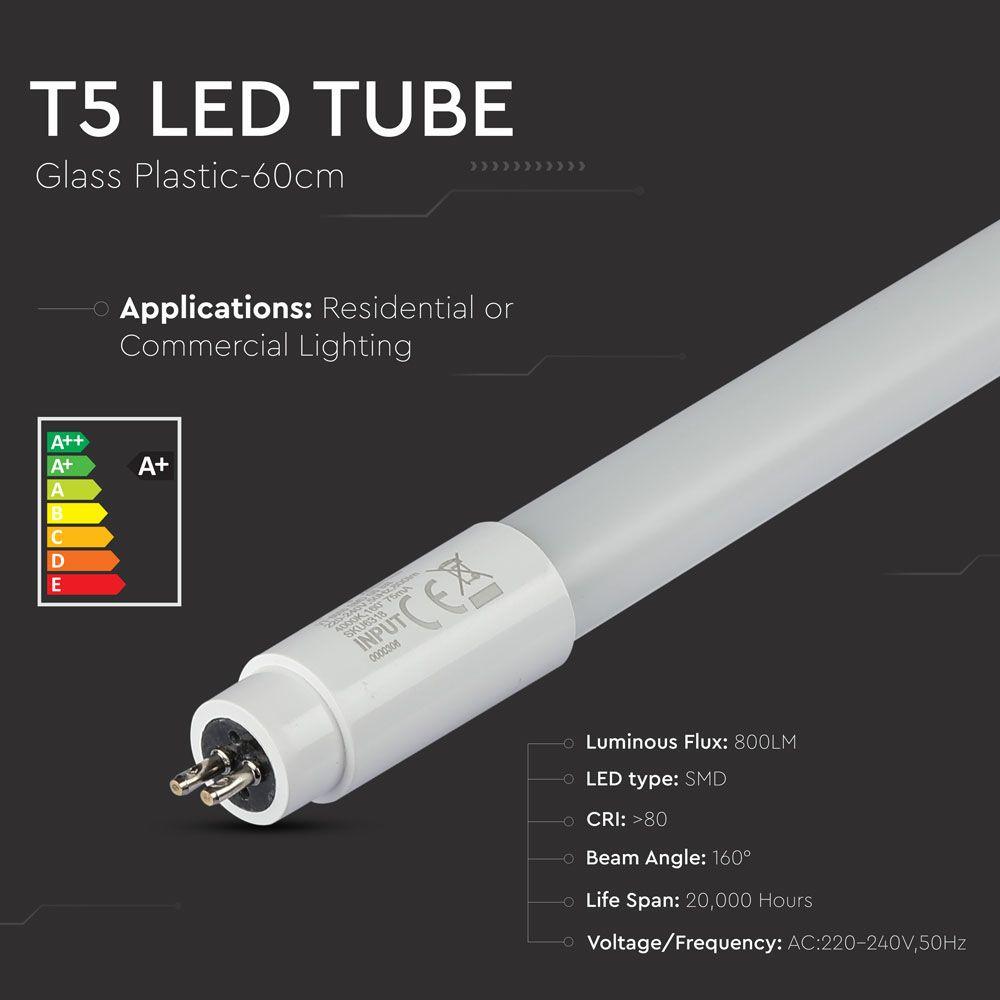 VT-6005 8W T5 LED TUBE 60CM 6500K