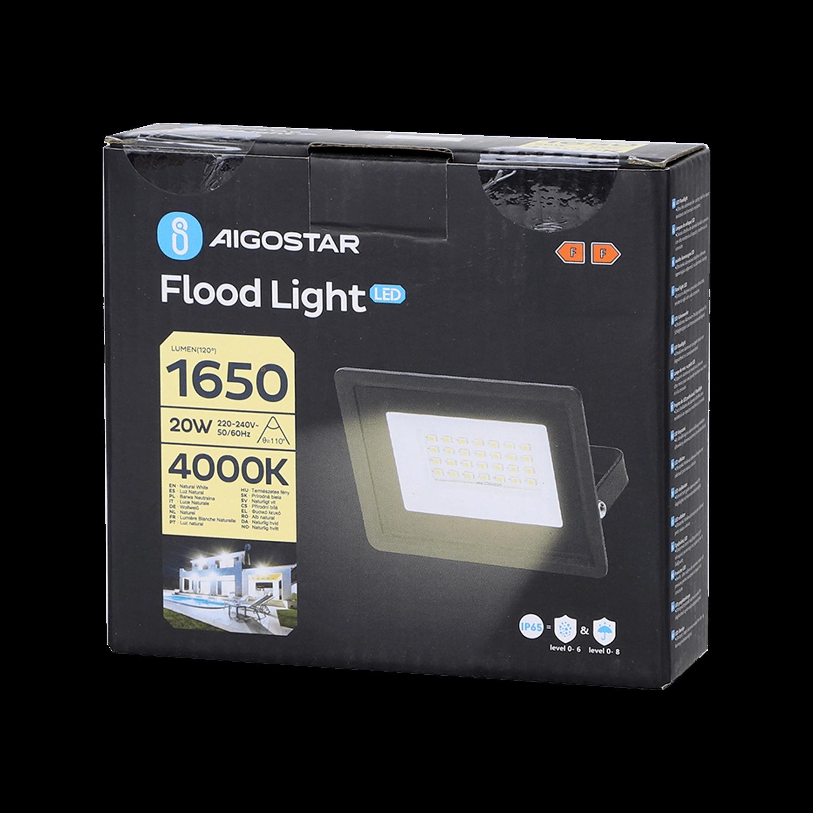 LED floodlight 20W 4000K