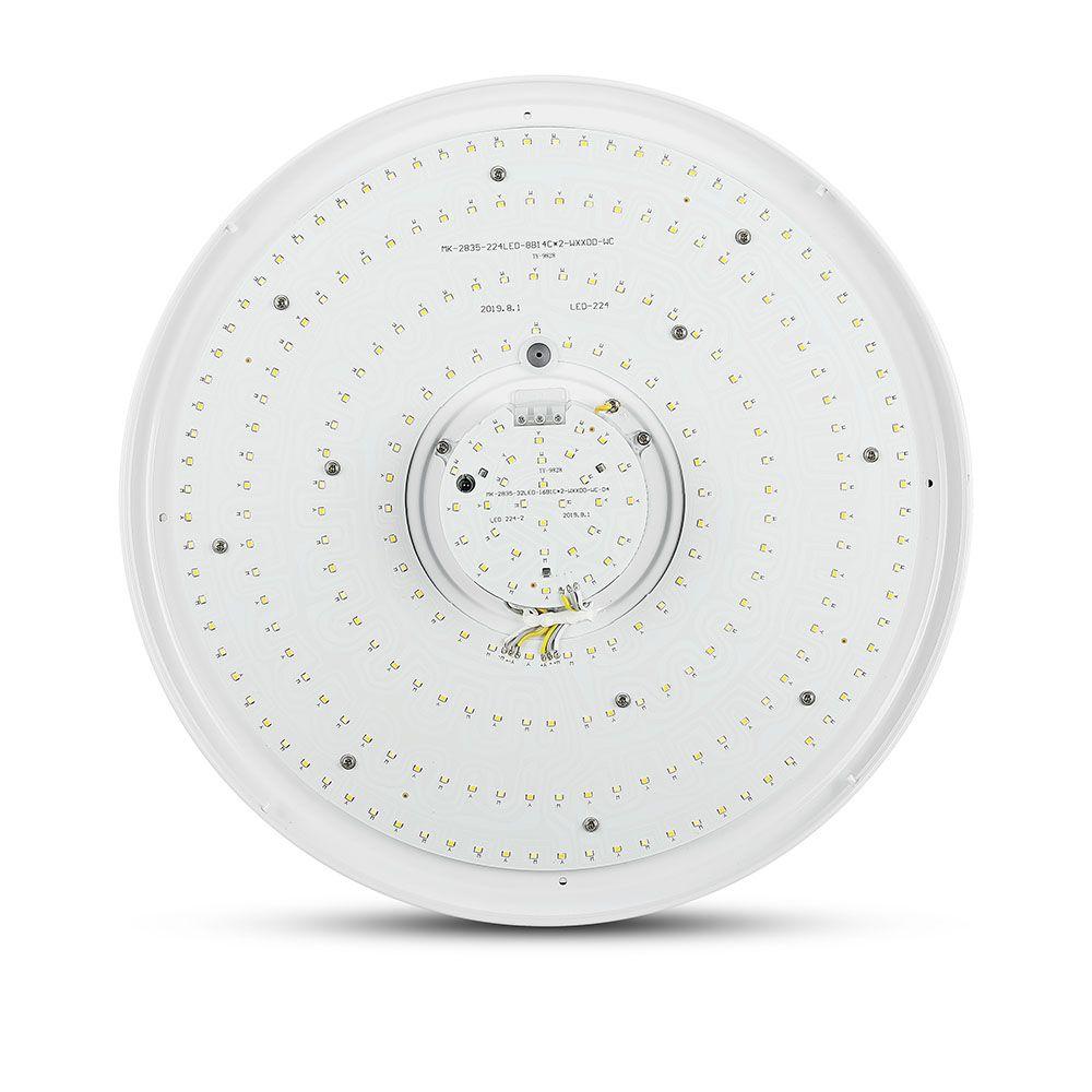 VT-8555 LED 30W/60W/30W DESIGNER DOMELIGHT CCT WITH REMOTE DIMMABLE STAR COVER