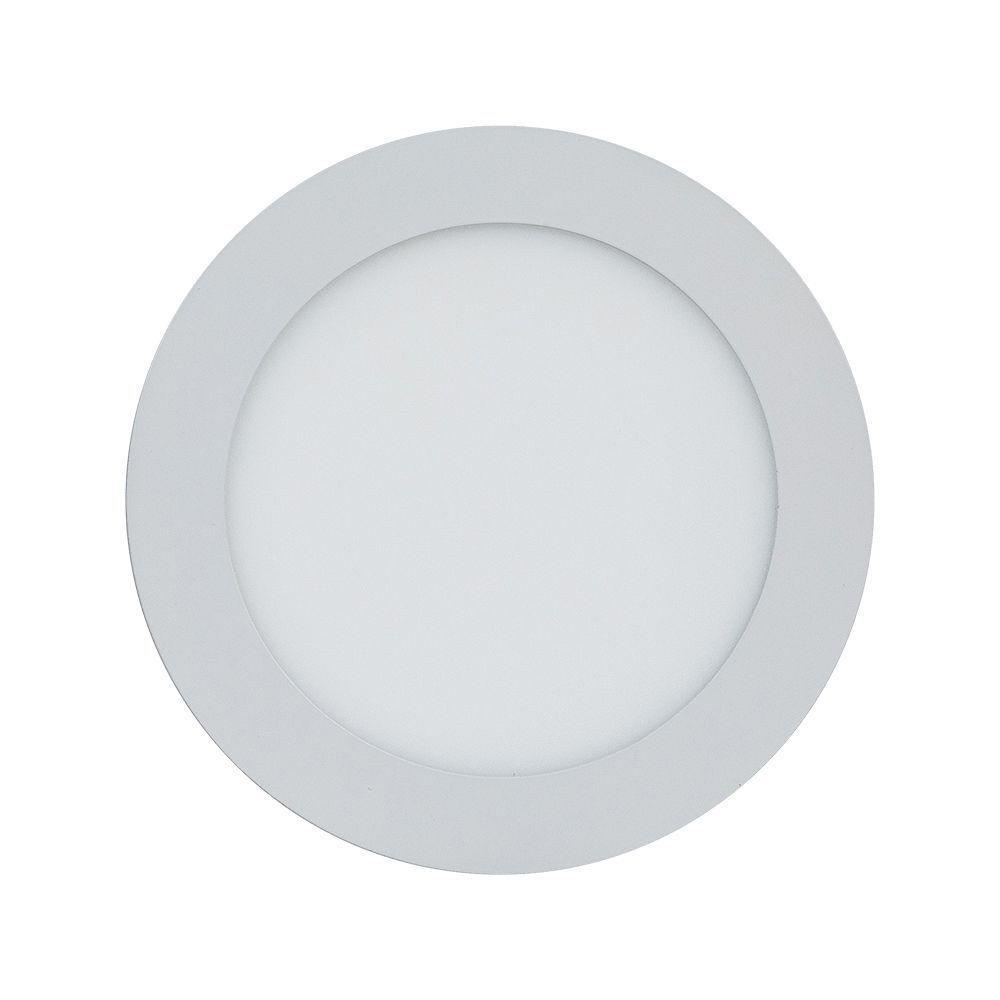 12W Panel LED, Barwa:3000K, Okrągła, VTAC, SKU 4857