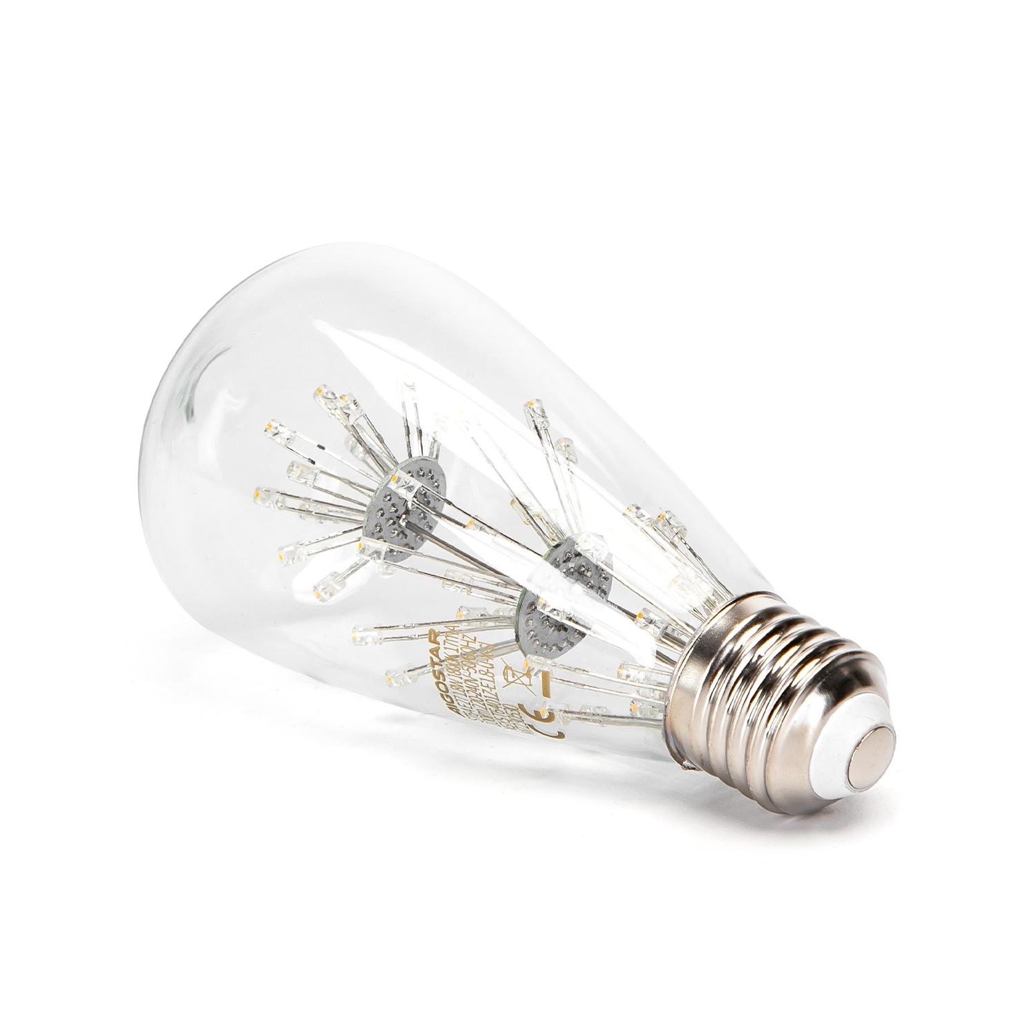 LED starry sky filament bulb ST64 E27 1.8W