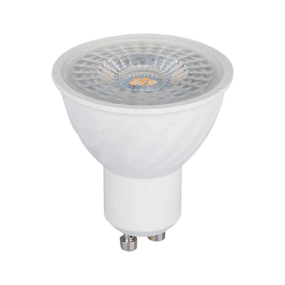 6W GU10 Żarówka LED, Chip SAMSUNG, Barwa:4000K, Kąt 110', Trzonek:GU10, VTAC, SKU 21193