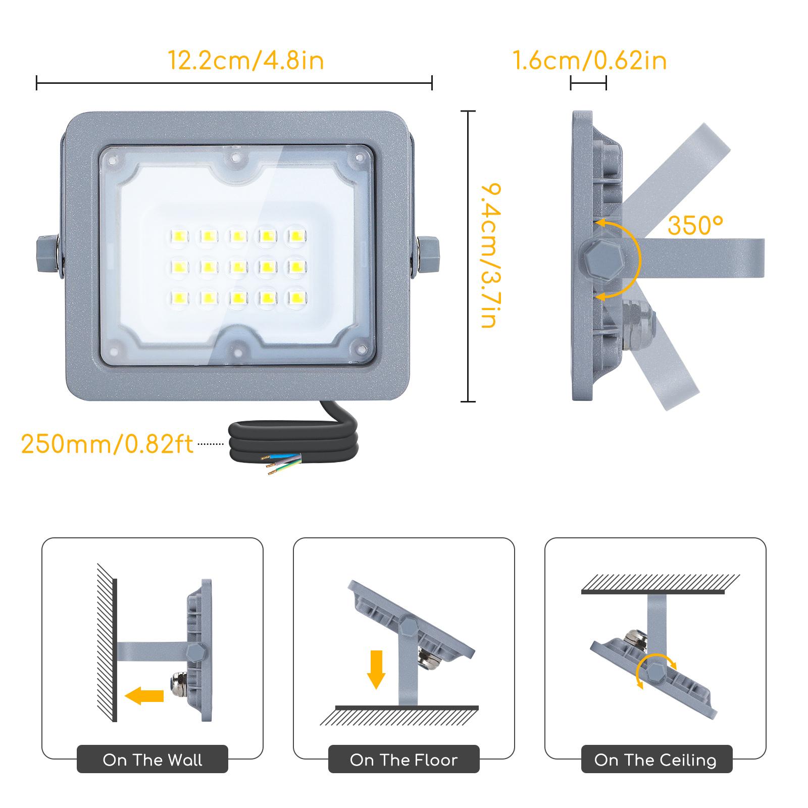 LED Slim Projector 10W