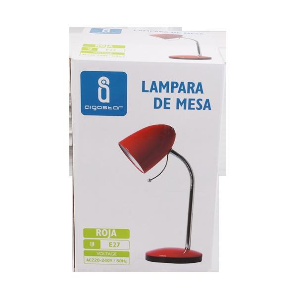 Lampa biurkowa Czerwona E27(E27)