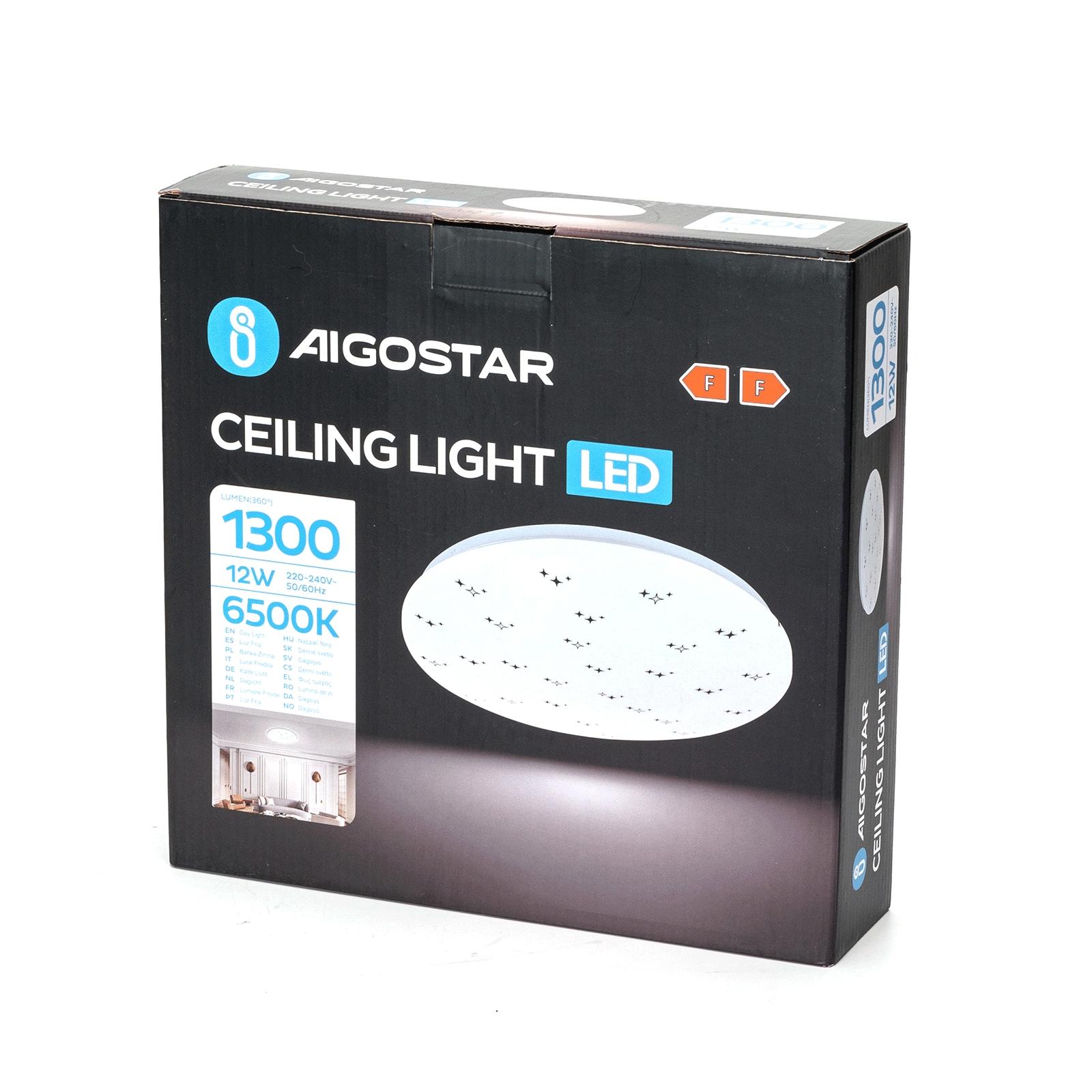 LED CEILING LIGHT 12W 6500K/STAR TWINKING