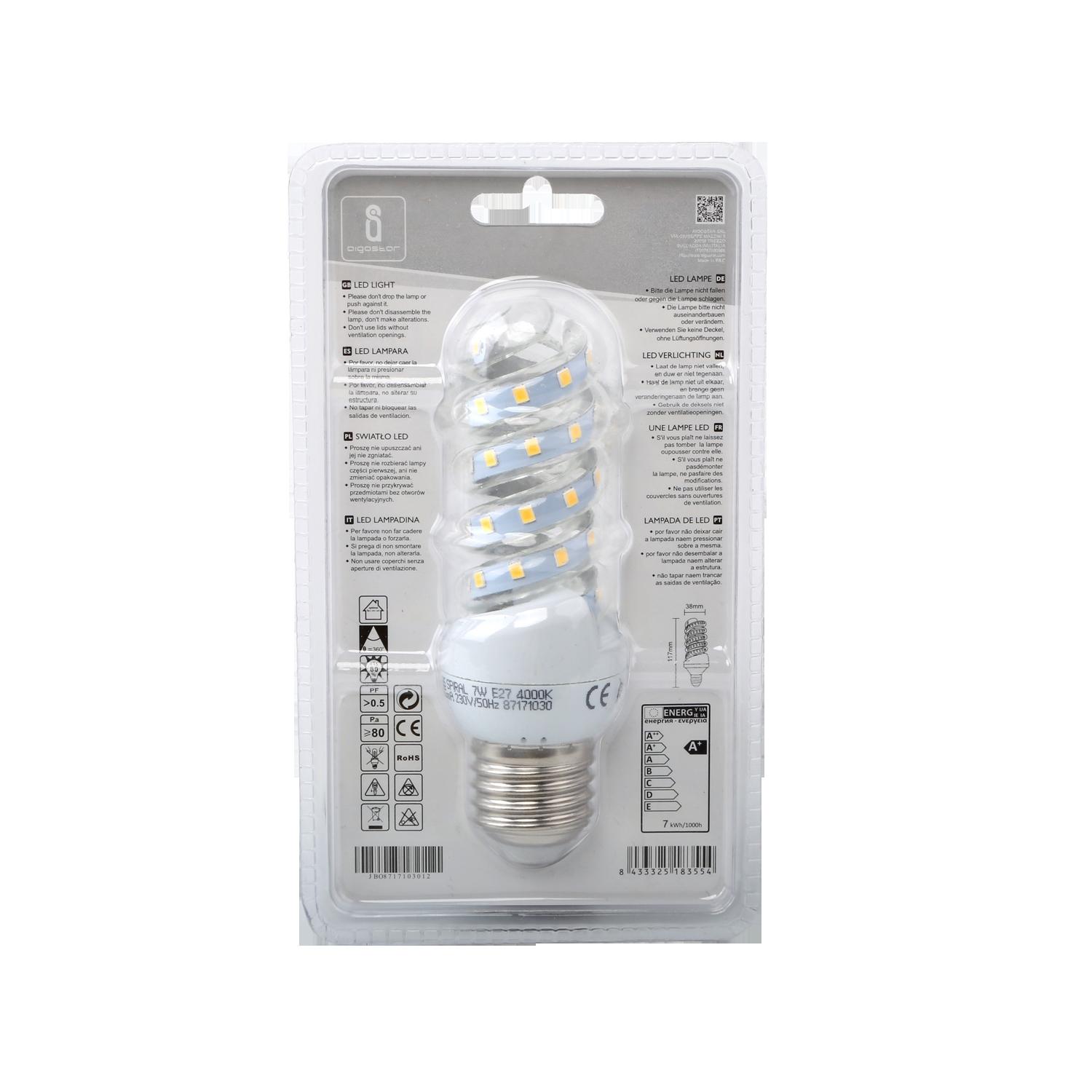 lampa spiralna LED B5