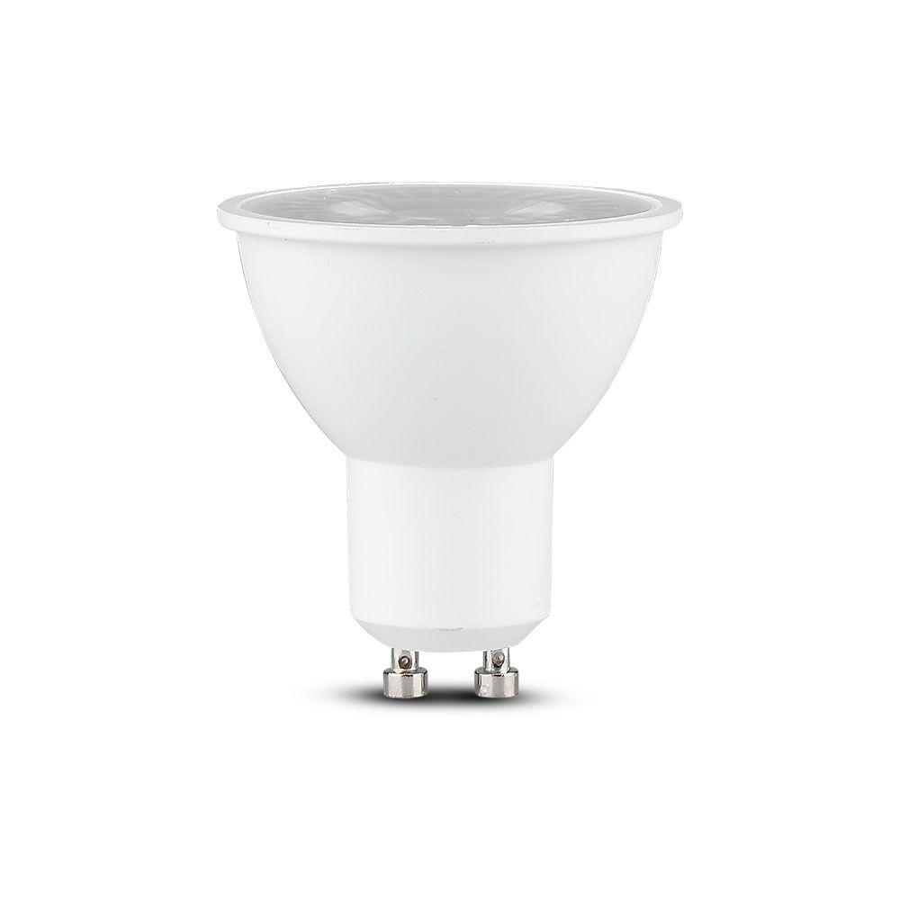 5W Spotlight LED, Chip Samsung, Barwa: 3000K GU10, Opakowanie: 12 szt , VTAC, SKU 10812