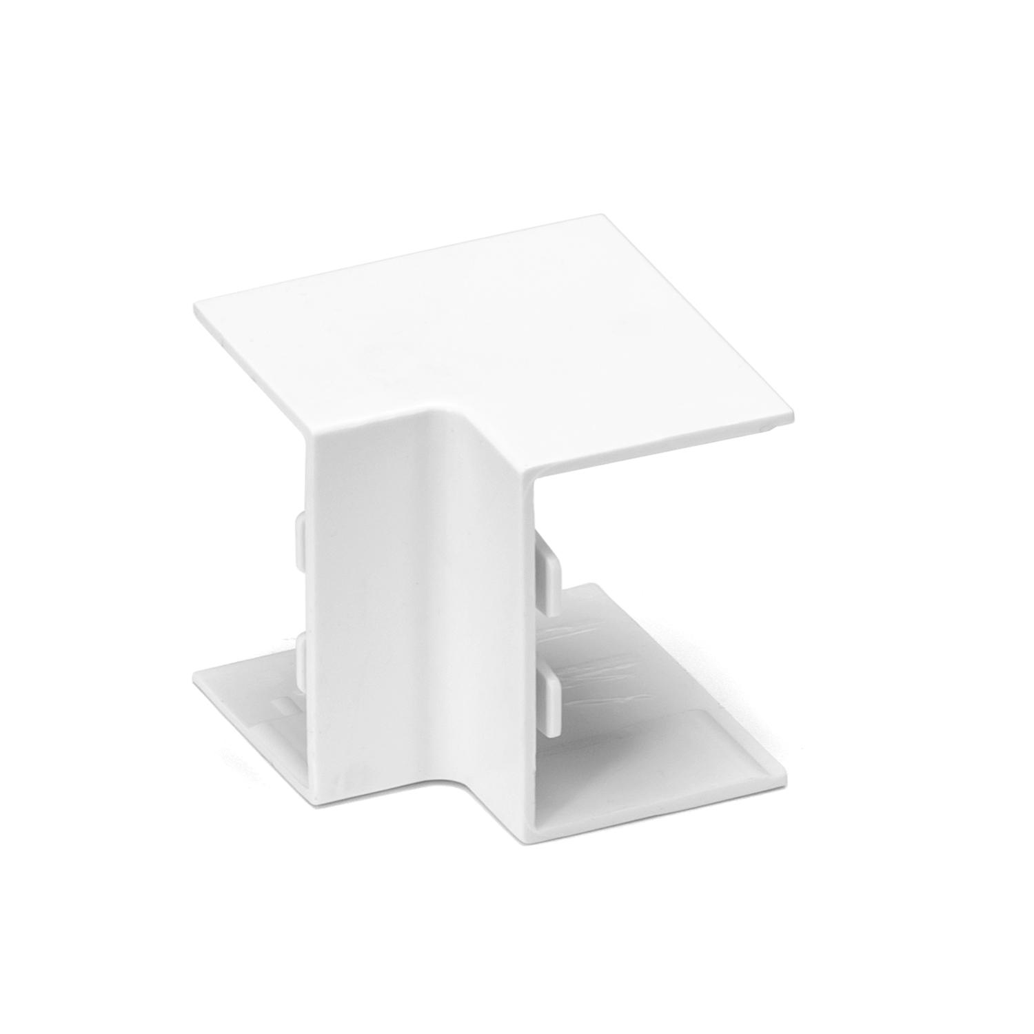 PVC Square Trunking Internal Bend White 40*25mm 4pcs