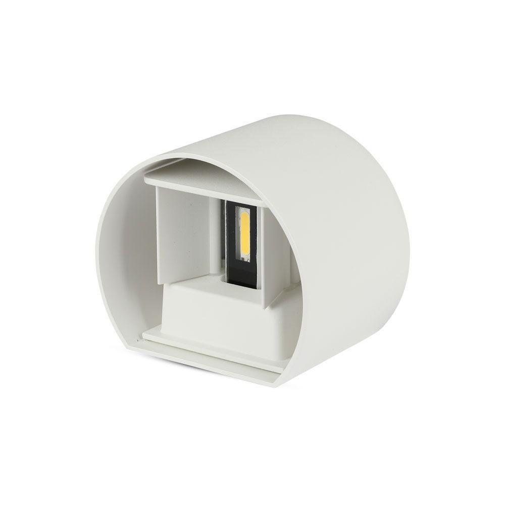 VT-756 6W LED UP-DOWN WALL LIGHT WITH BRIDGELUX CHIP 4000K WHITE ROUND