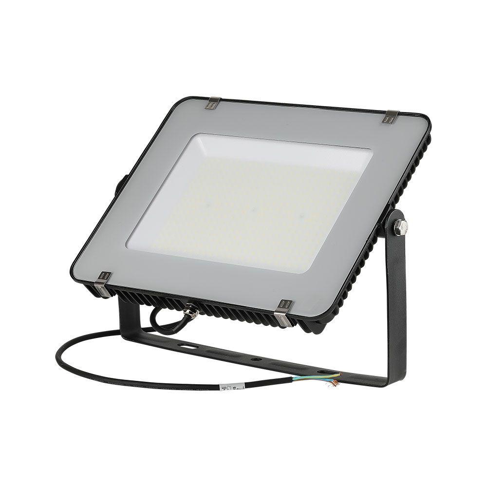 VT-206 200W SMD FLOODLIGHT SAMSUNG CHIP 4000K BLACK BODY GREY GLASS