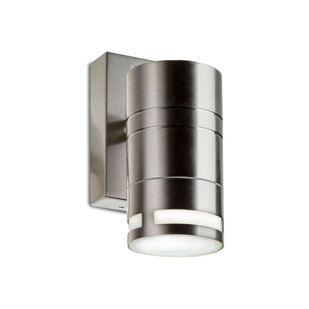 VT-7631 1 WAY GU10 WALL FITTING,STAINLESS STEEL BODY, IP44