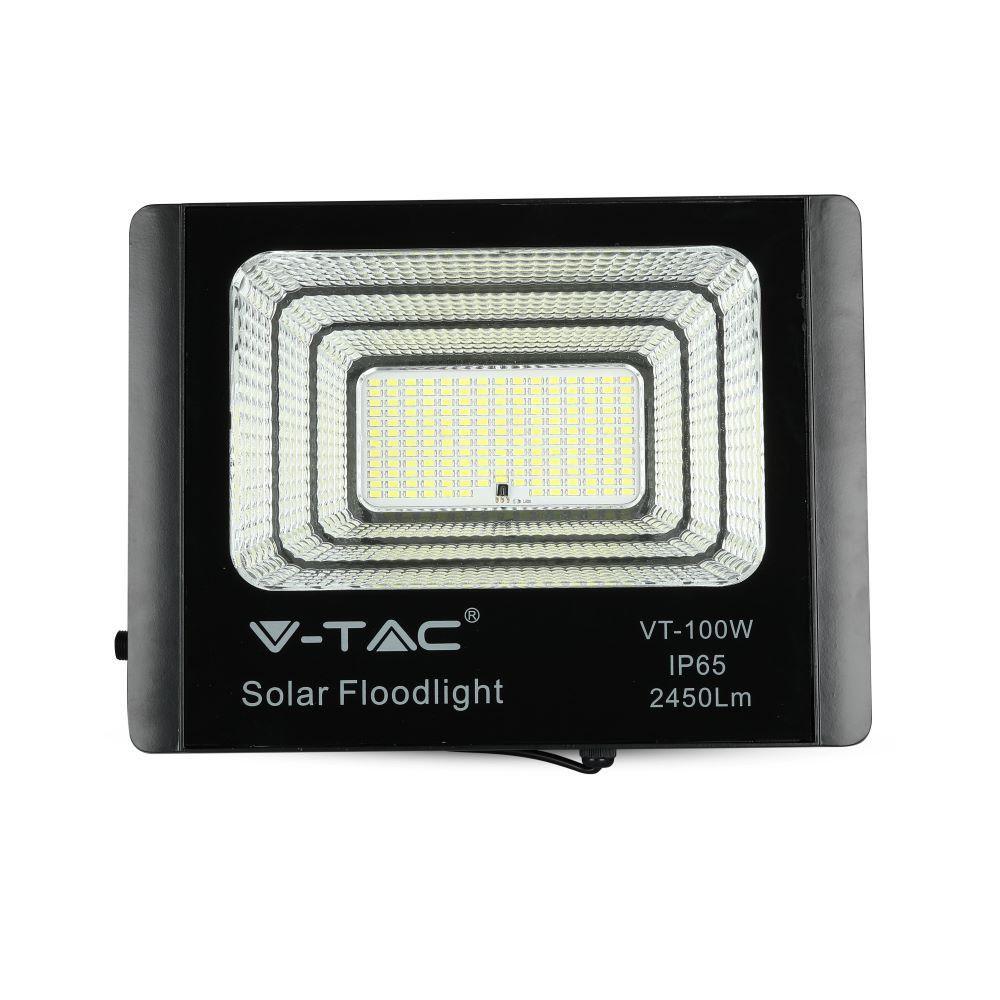 VT-100W 35W SOLAR PANEL WITH LED FLOODLIGHT 4000K