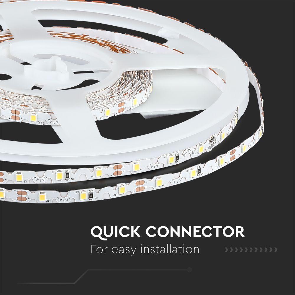 VT-2835 60 4W/M LED STRIP LIGHT S SHAPE 4000K 12V IP20