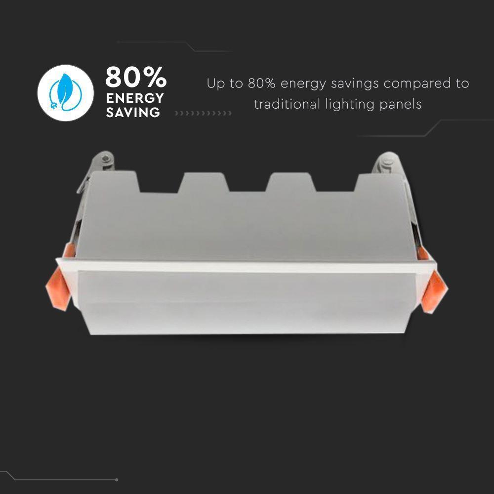 10W Panel LED Liniowy, Kolor: Biały, Barwa: 4000K, VTAC, SKU 6411