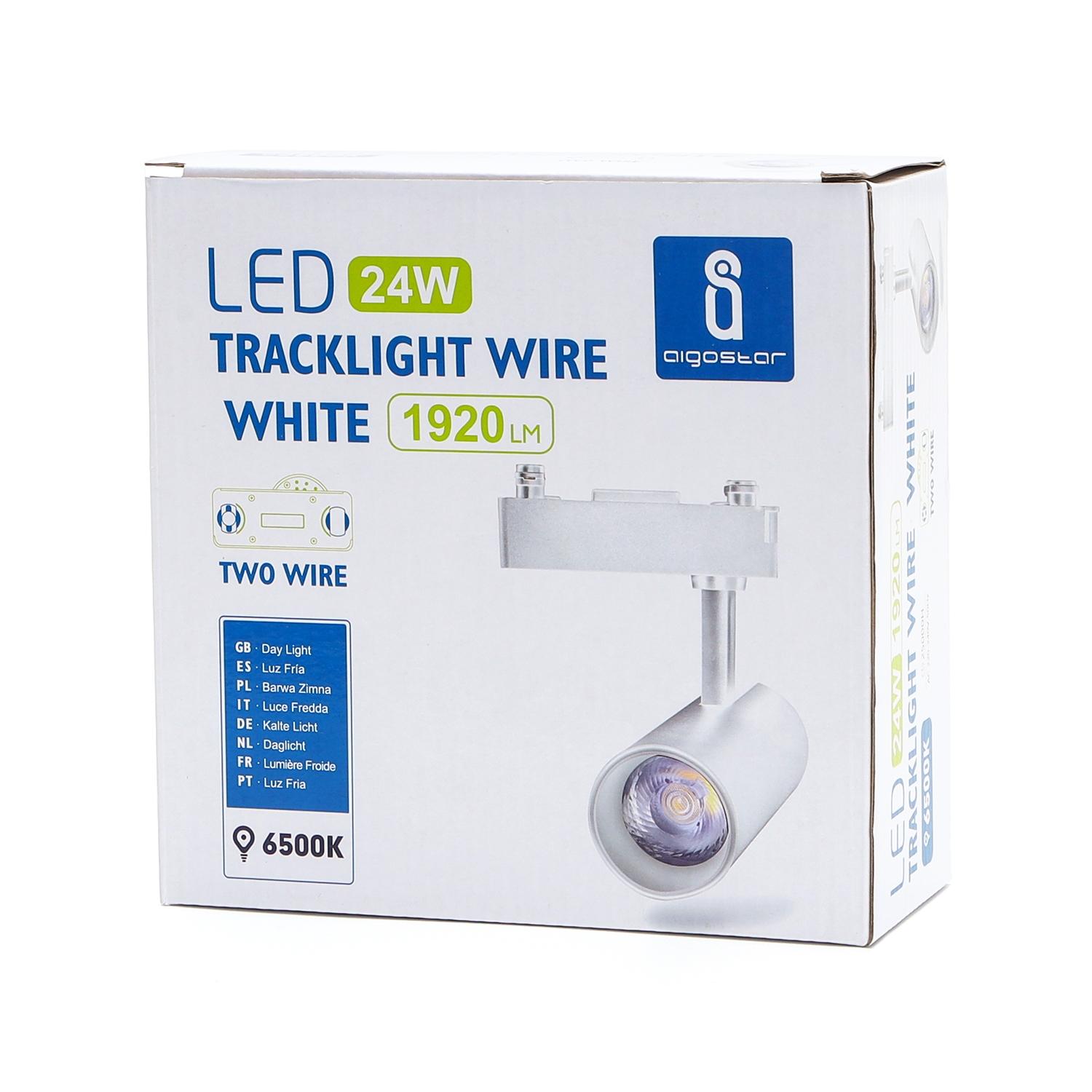 2 wires track light 24W Day light