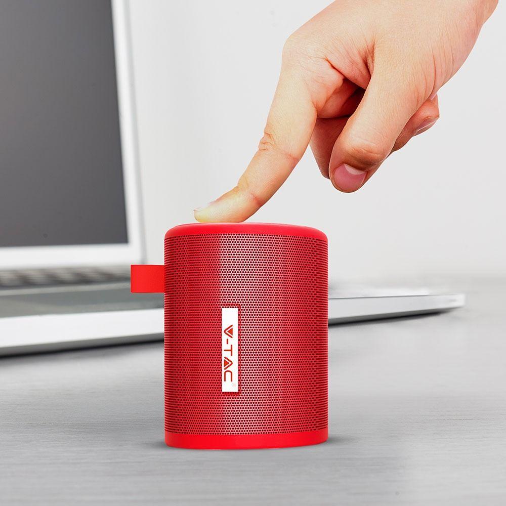 VT-6244 PORTABLE BLUETOOTH SPEAKER TWS FUNCTION-1500mah BATTERY-RED