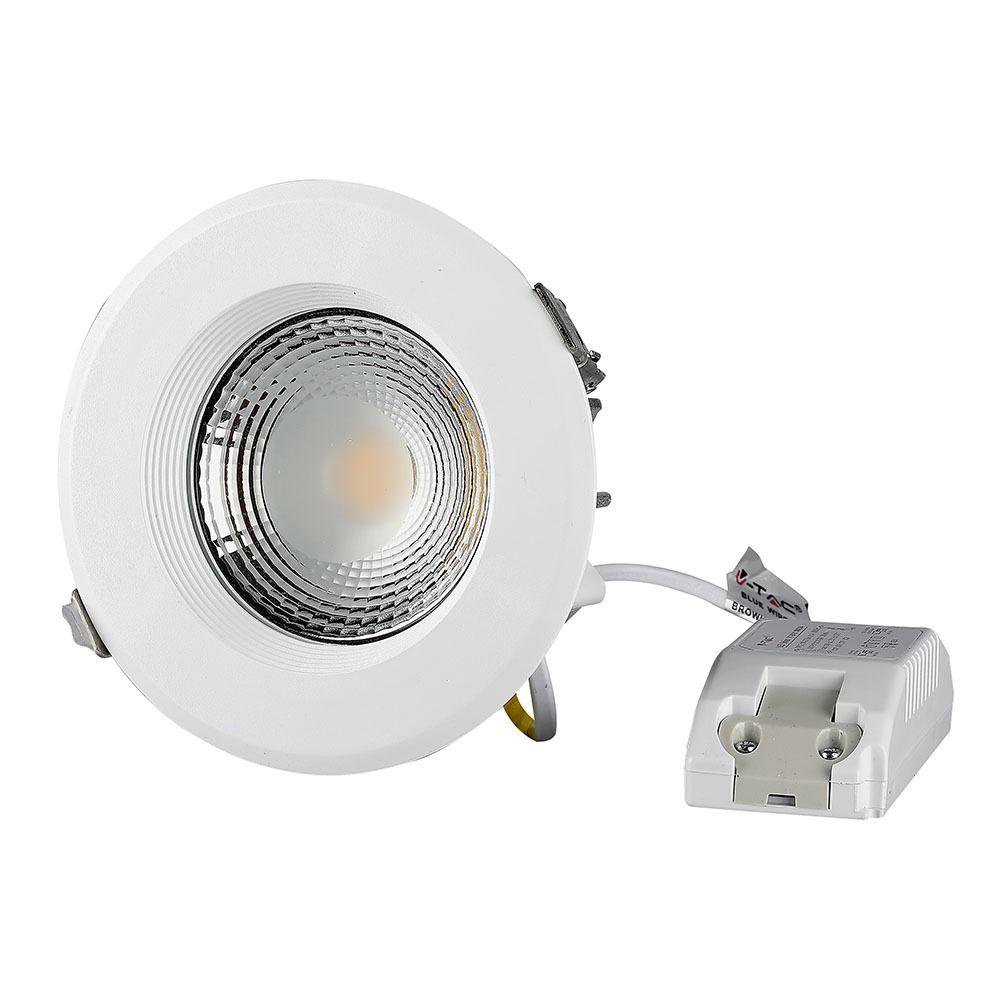 VT-26201 20W LED REFLECTOR COB DOWNLIGHTS 6400K (120LM/W)