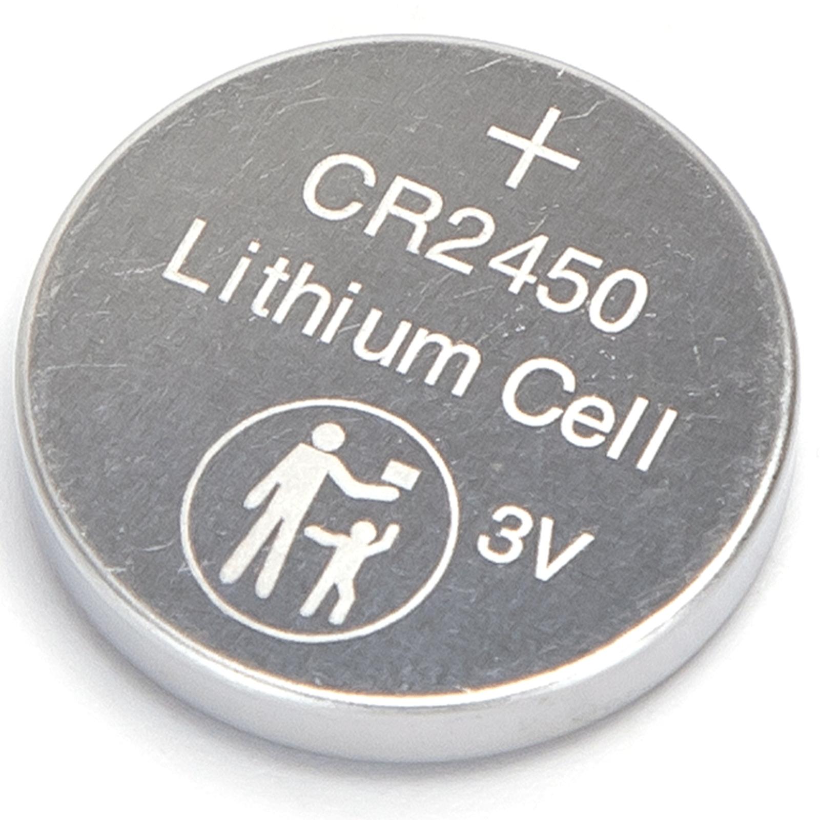 Coin cell batteries CR2450 3.0V 2pcs