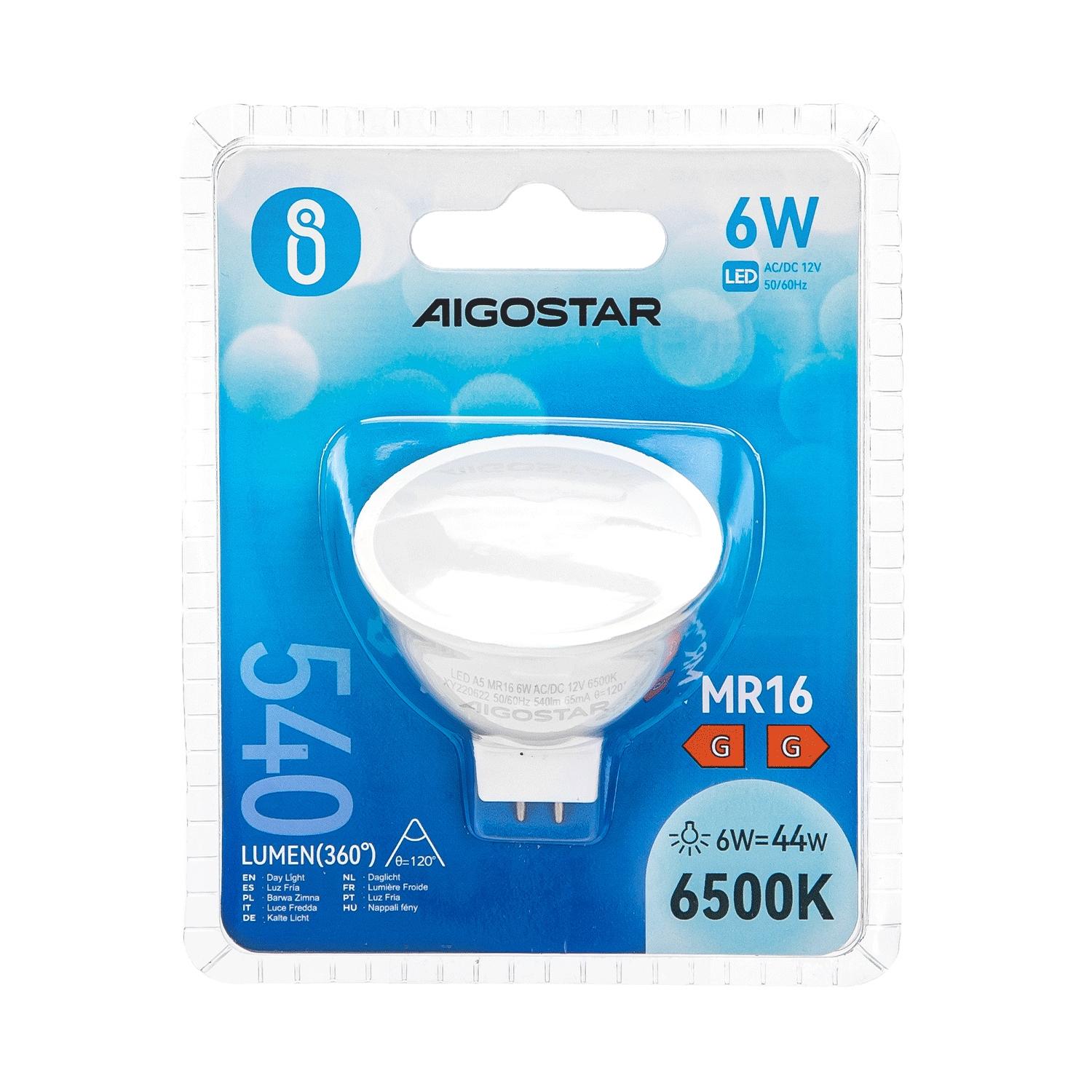 LED MR16 6W(6W,6500K,540lm)