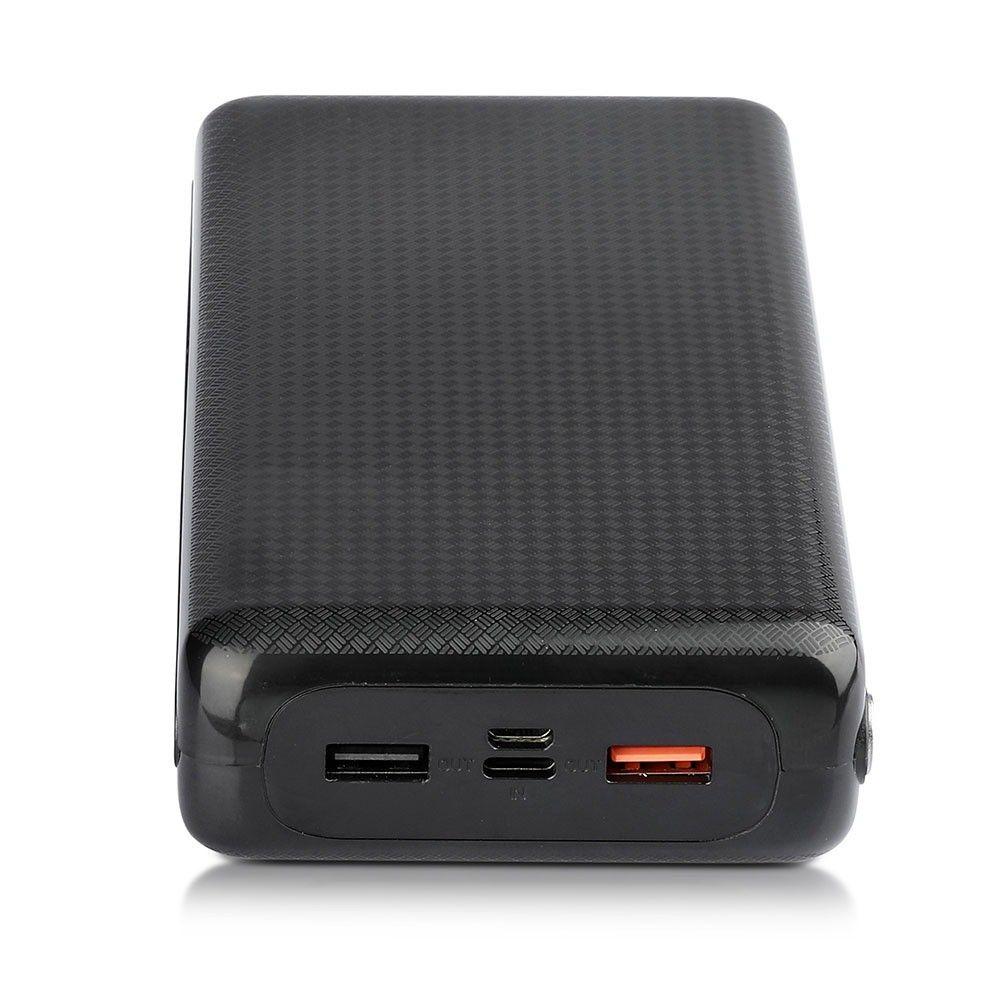 VT-3519 30000mah POWER BANK WITH DUAL USB-BLACK