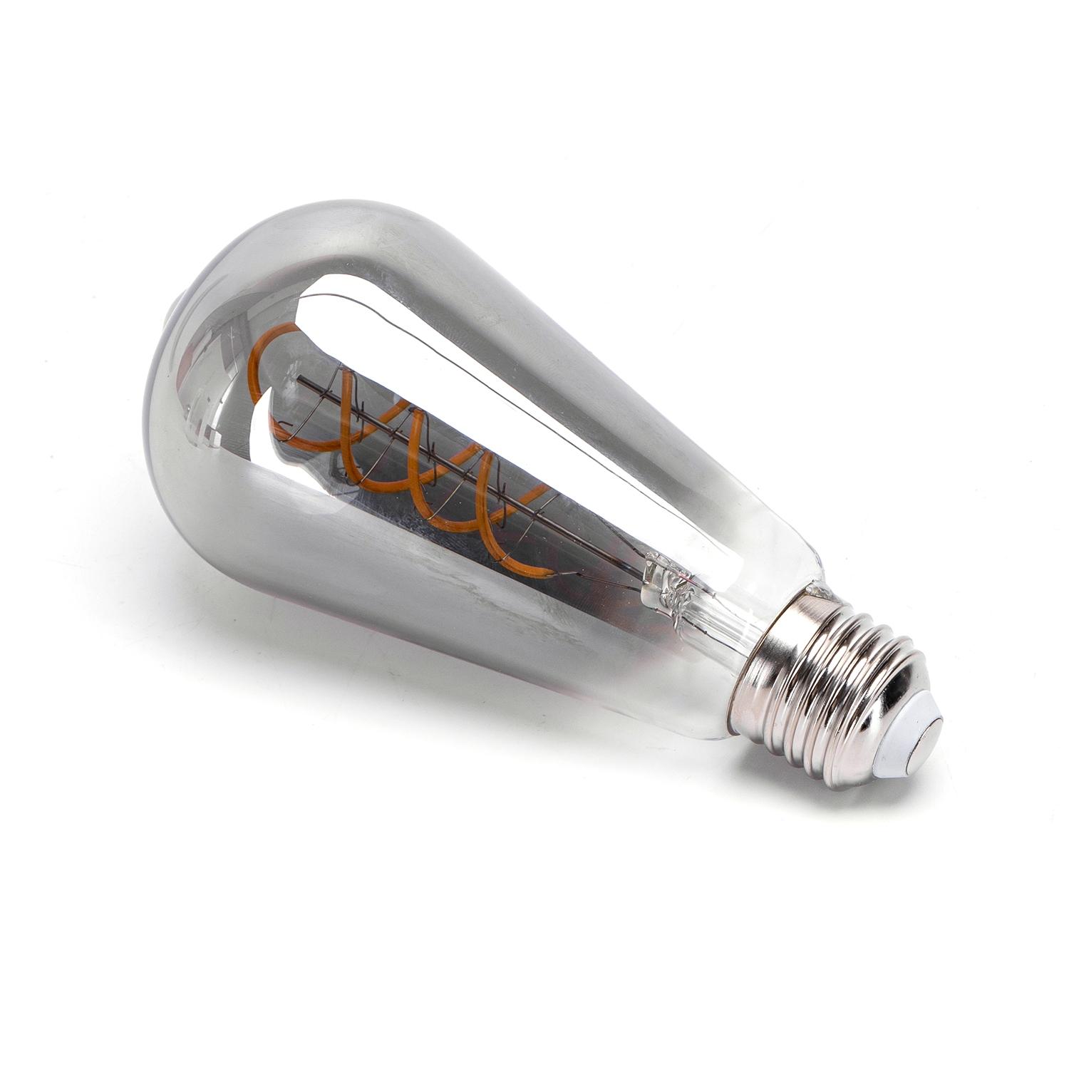 LED Filament Bulb (Smoky) ST64 E27 4W