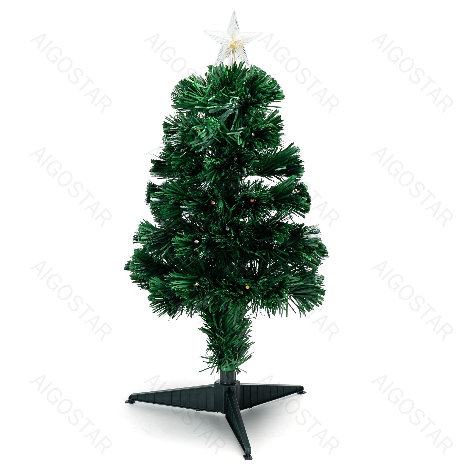 Low voltage fiber optic Christmas tree, RGBY, 60cm