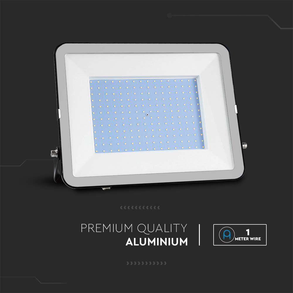 200W Naświetlacz LED SMD, Chip SAMSUNG, Barwa:4000K, Obudowa: Czarna, VTAC, SKU 10027