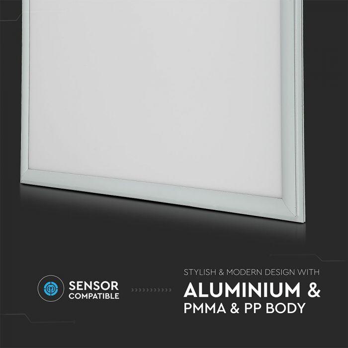 45W Panel LED 600x600mm, Barwa:6400K, Opakowanie: 6szt., VTAC, SKU 60256