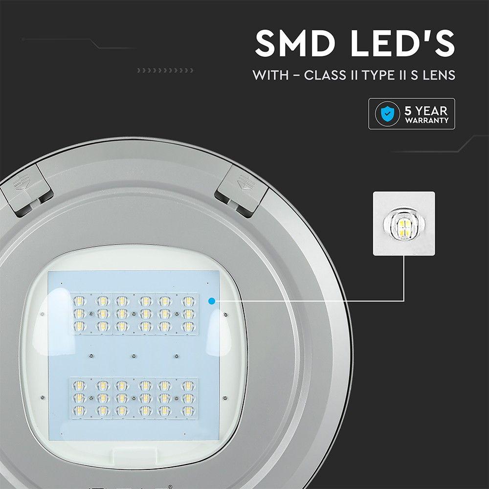 100W Lampa uliczna LED (CLASS II), Chip SAMSUNG, Barwa:4000K, VTAC, SKU 545