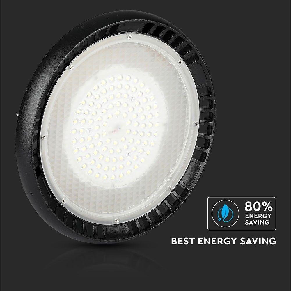 100W HIGHBAY( Zasilacz MEANWELL ), Chip SAMSUNG, Barwa:6400K, Kąt 90', 5 Lat gwarancji , VTAC, SKU 565