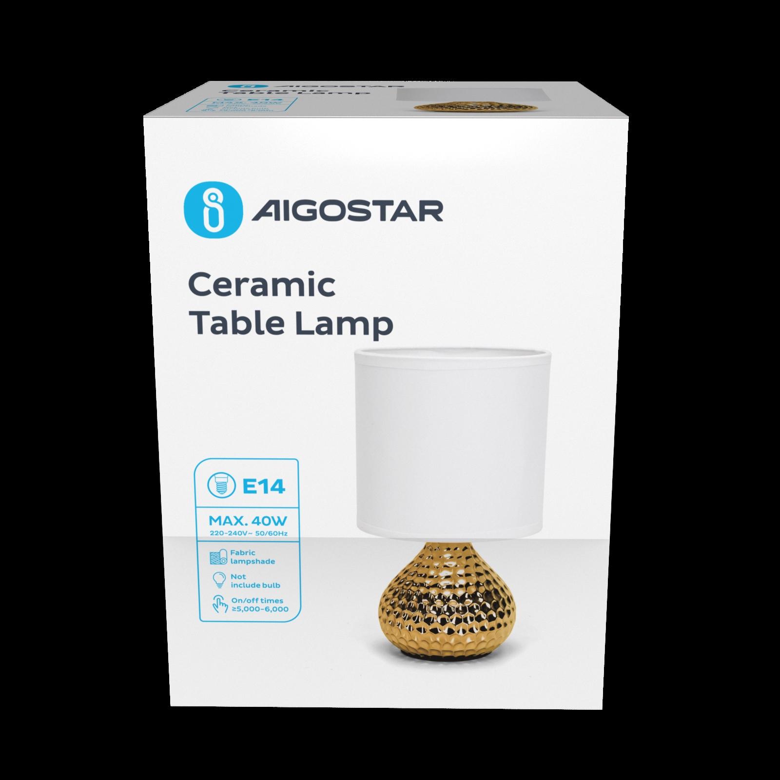 Ceramic Table Lamp (Without Light Source) E14