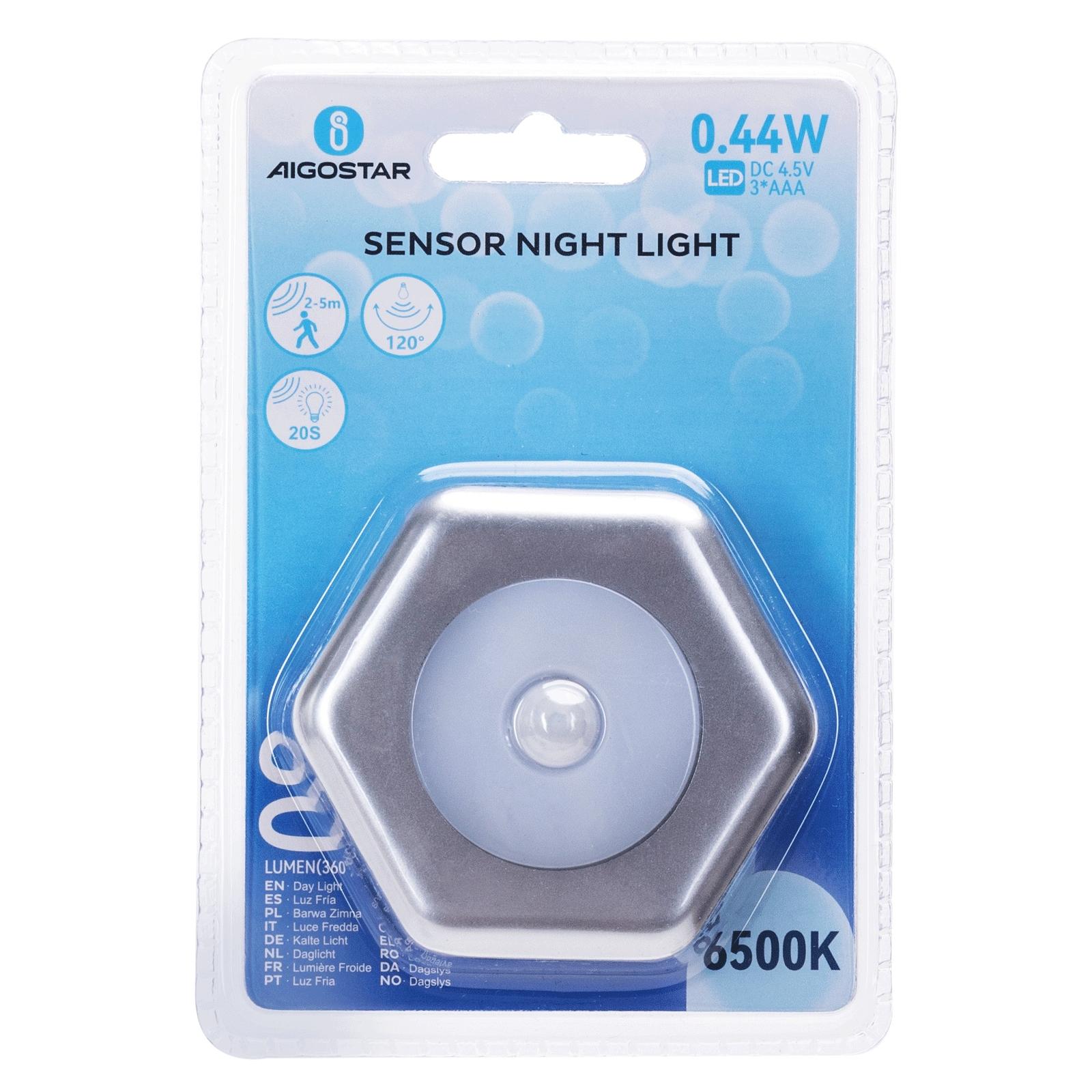 Sensor night light 6500K 3*AAA