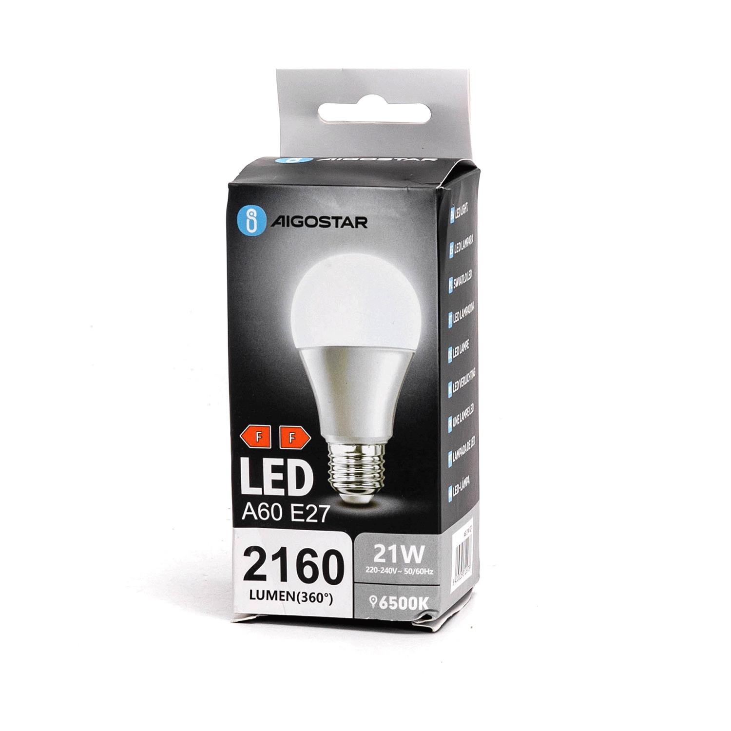 LED E27 A60 21W