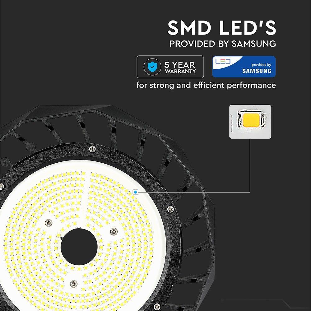 100W HIGHBAY ( Zasilacz SAMSUNG ), Chip SAMSUNG, Barwa:4000K, VTAC, SKU 585