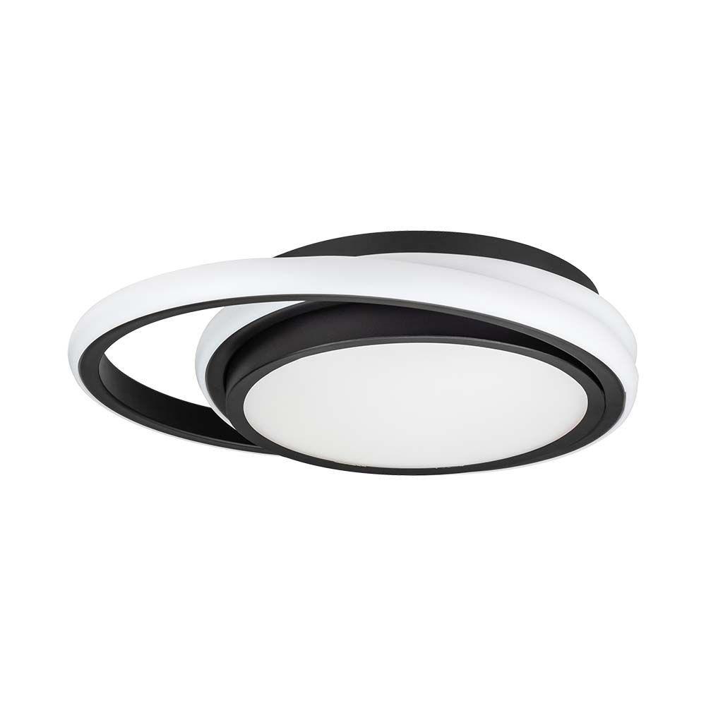 VT-7761 38W LED DESIGNER LIGHT 4000K BLACK DOUBLE RD