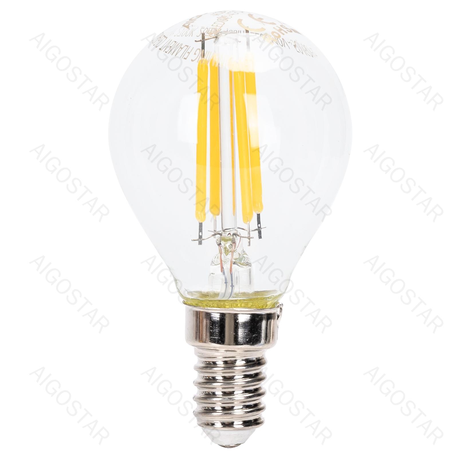 LED dimming filament G45 E14 4W 2700K