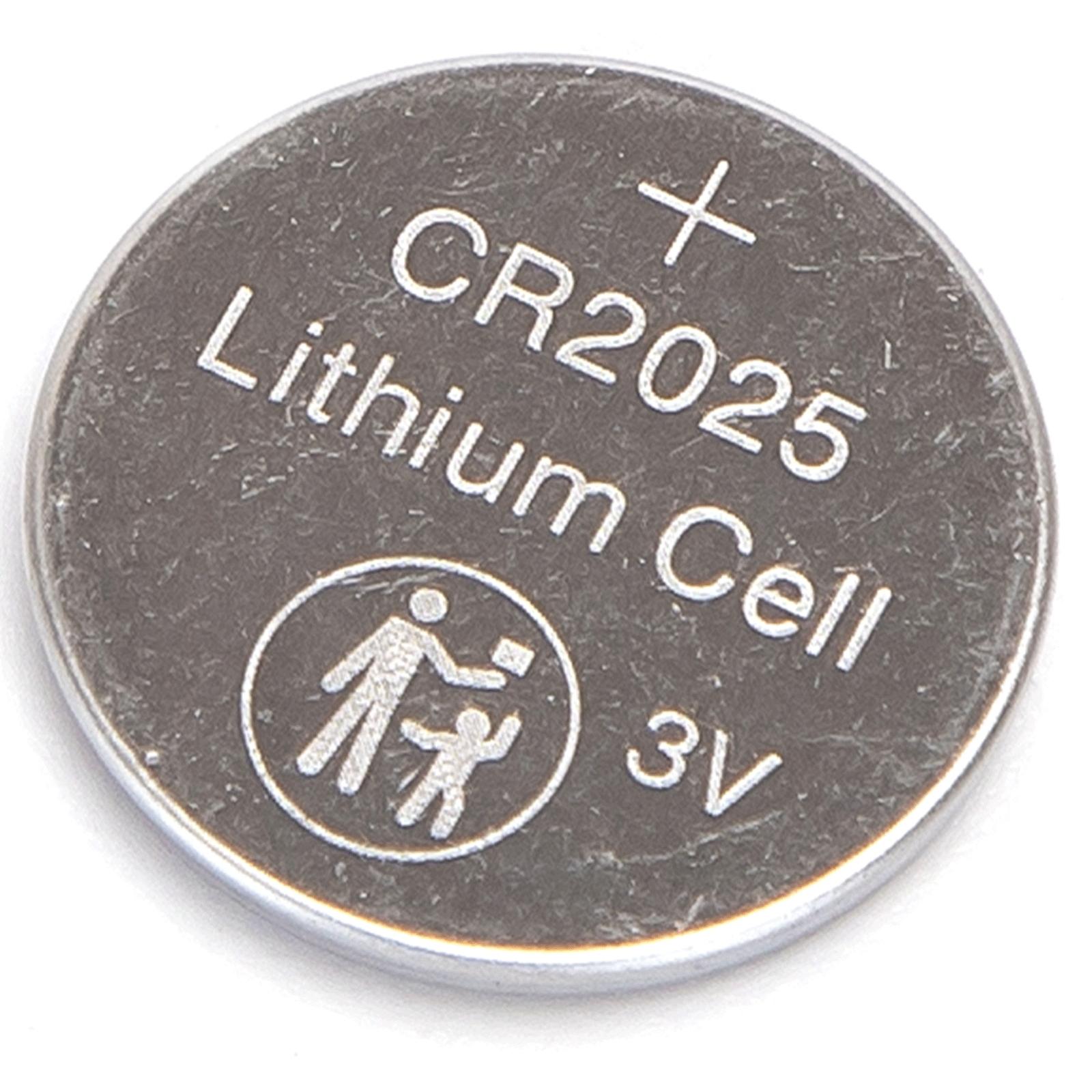 Coin cell batteries CR2025 3.0V 2pcs