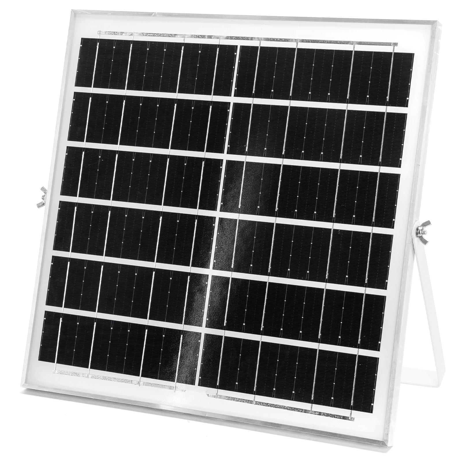 LED FLOOD LIGHT WITH SOLAR PANEL /08 Series/ 5M LINE/200W /CCT