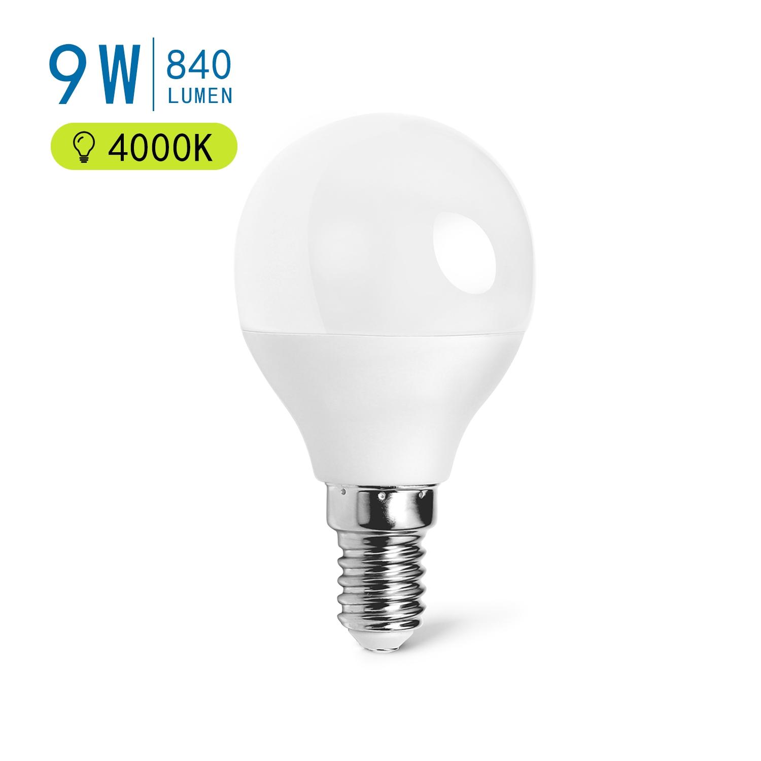 LED G45 E14 9W