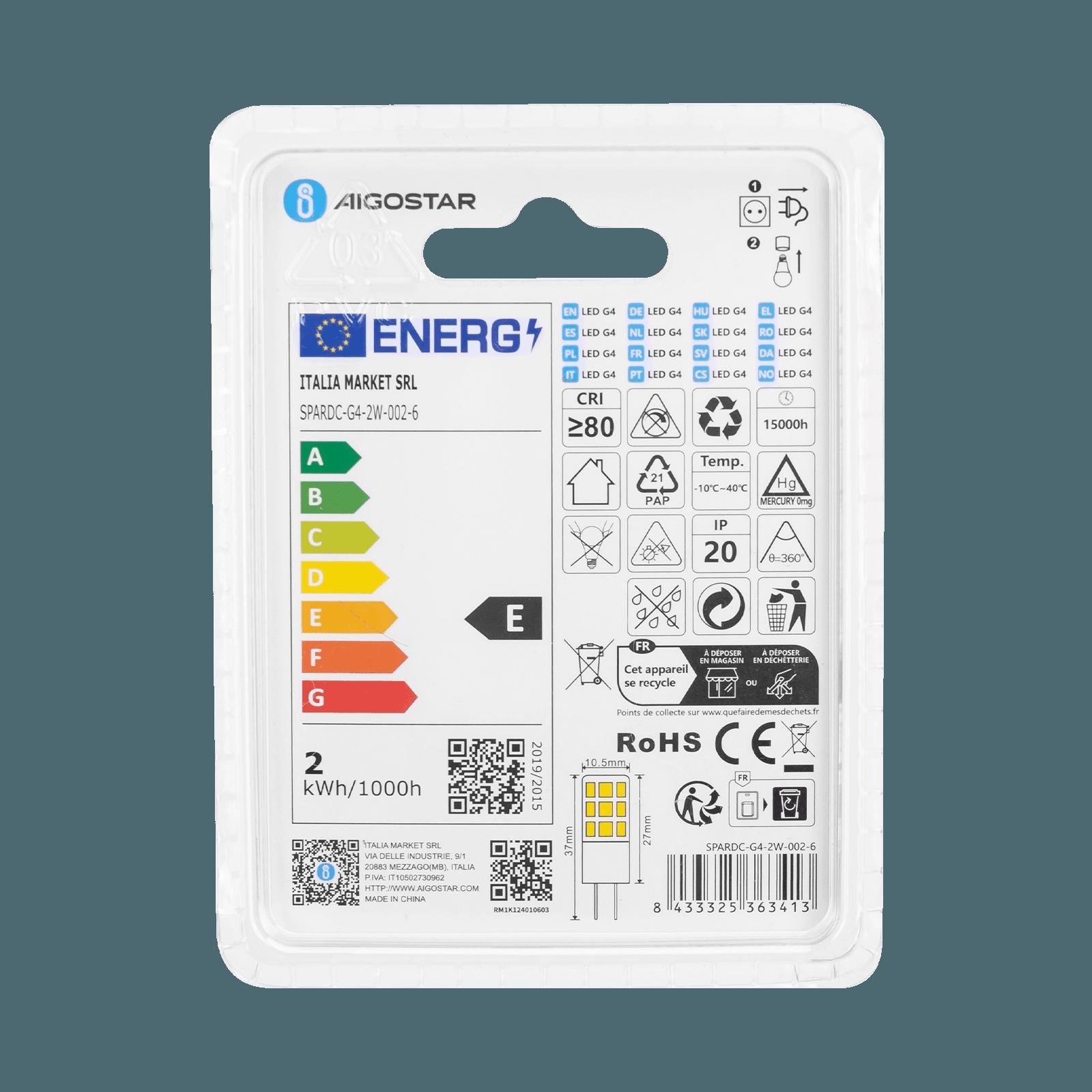 LED G4 2W Day light