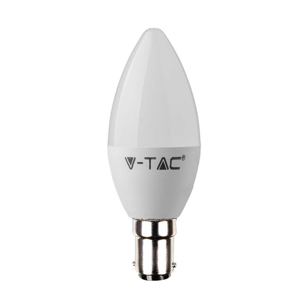 VT-299 4.5W PLASTIC CANDLE BULB SAMSUNG CHIP 3000K B15