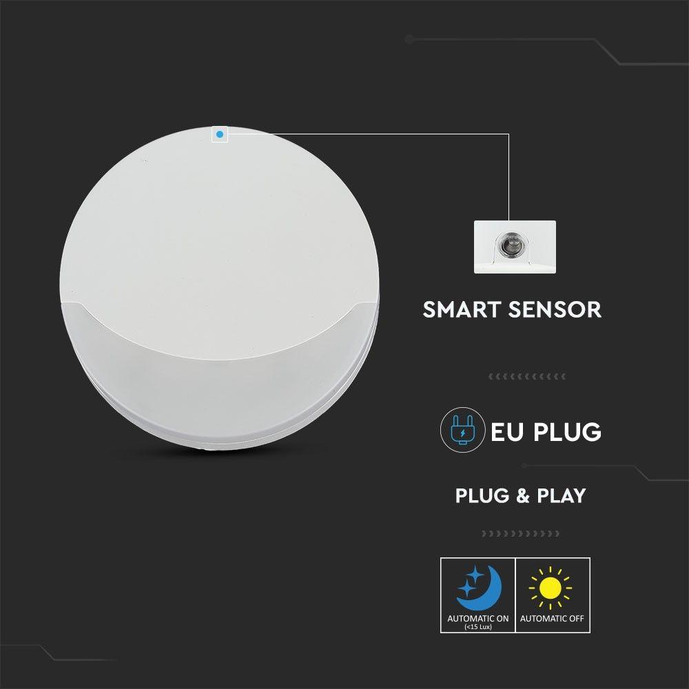 Mini lampka LED, Chip SAMSUNG, Barwa:4000K, Okrągły, VTAC, SKU 825