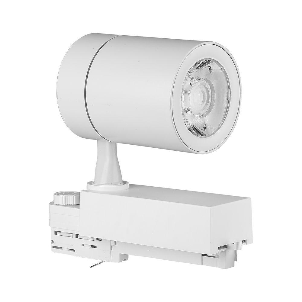 35W Lampa LED na szynoprzewód, Barwa:4200K, Obudowa: Biała, VTAC, SKU 211256